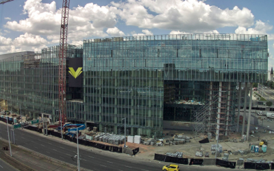 Épül a TELEKOM új székháza