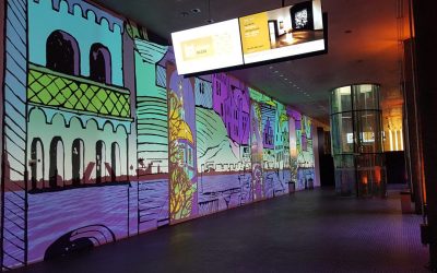 Reception event in the Buda Castle Bazaar