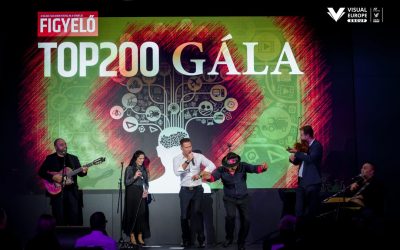 Figyelő TOP200 Gala in the Buda Castle Bazaar