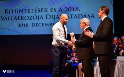 Év Vállalkozója Díj a Visual Europe Group-nál!