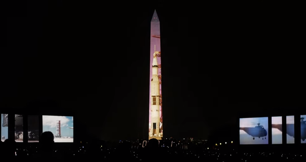 Holdra szállás 50. évforduló ünnepsége Amerikában