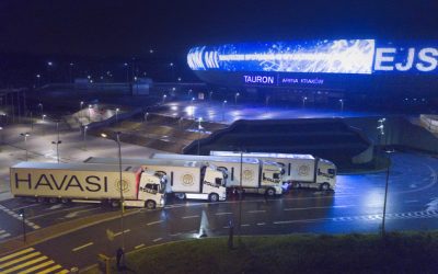 Balázs Havasi and Visual Europe Production at Wembley!