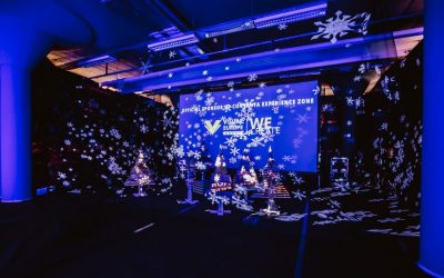 Zöldalma illatú installációt vittünk a Conventa Trade Show-ra