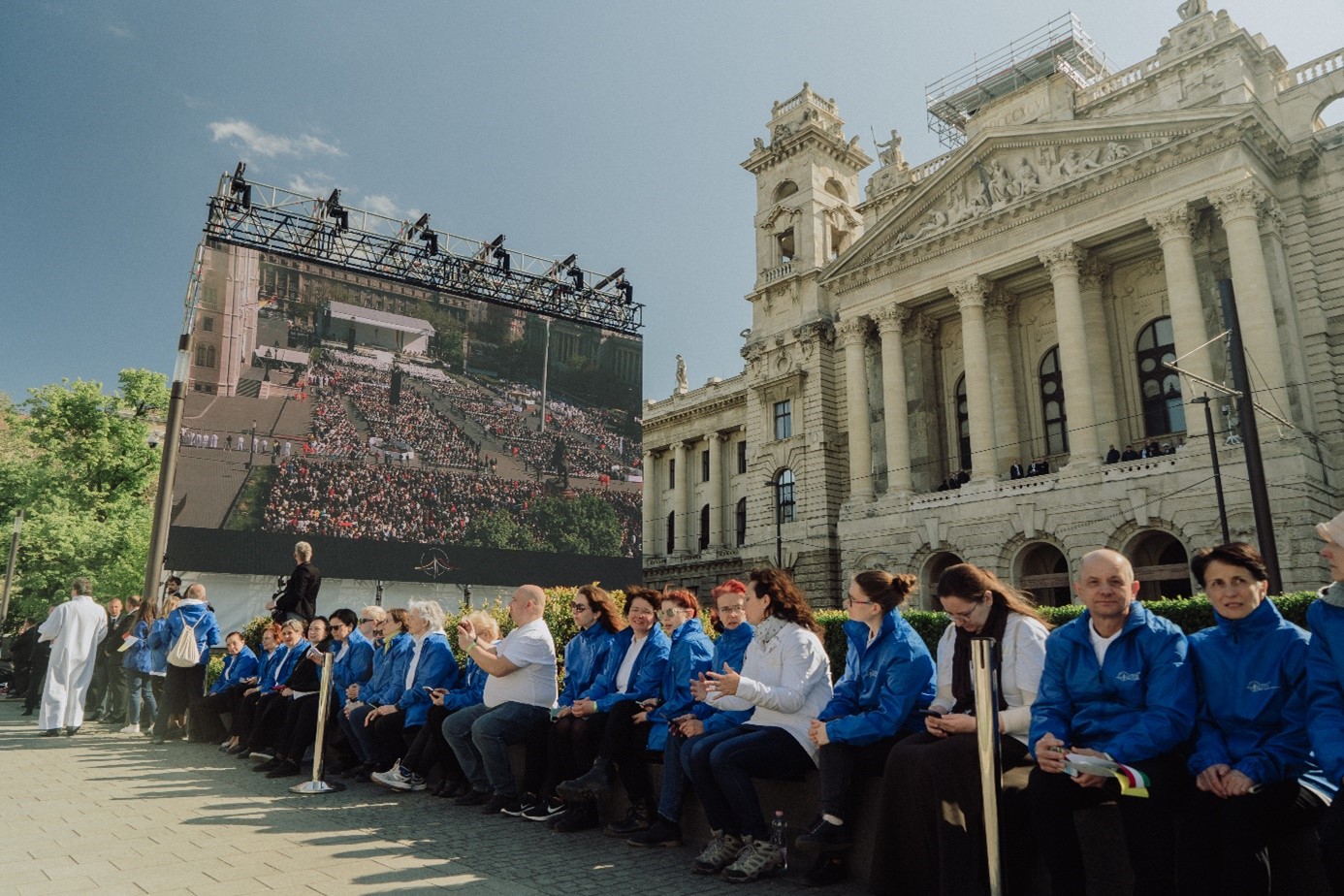 Ferenc pápa magyarországi látogatása a Visual Europe Group technikai részvételével